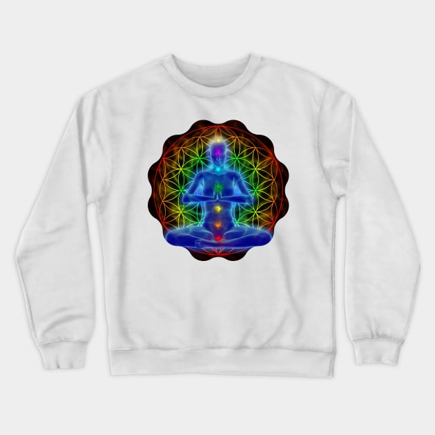 Chakra Crewneck Sweatshirt by Kat Heitzman